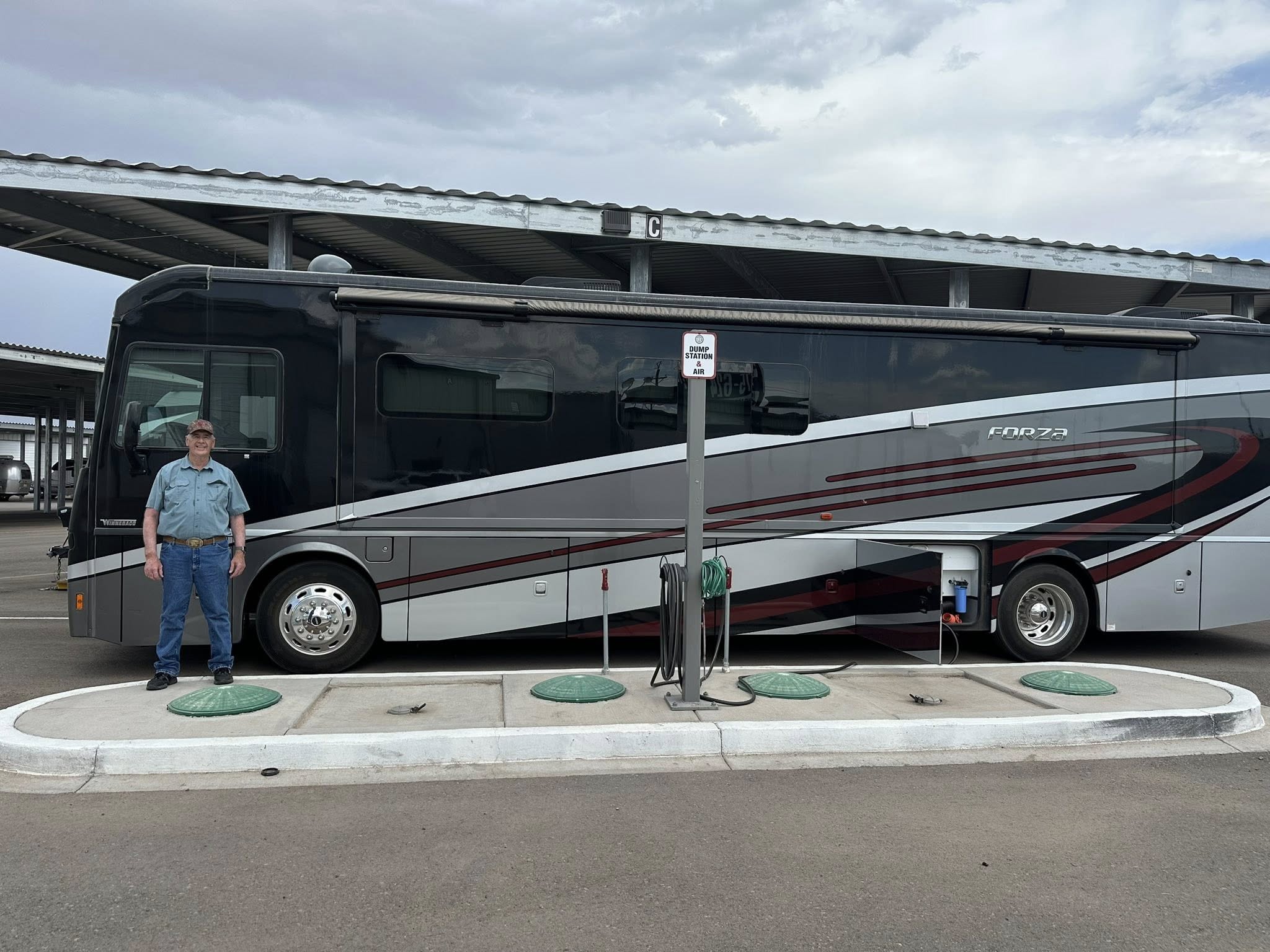 Dump Station Las Cruces DUMP station Las Cruces 100% Covered and Paved RV and Boat parking